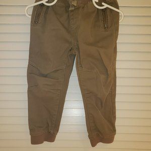 Seven for all mankind Size 3 Boys Brown jogger pants